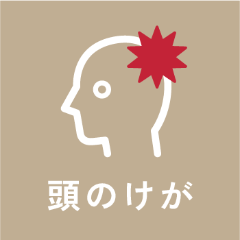 頭のけが